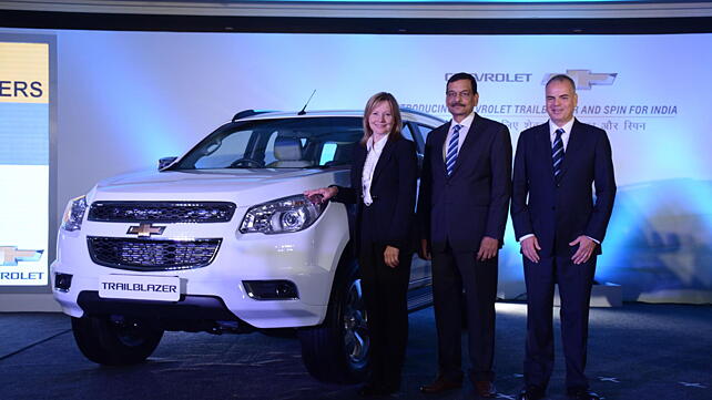Chevrolet Trailblazer officially unveiled for the Indian market