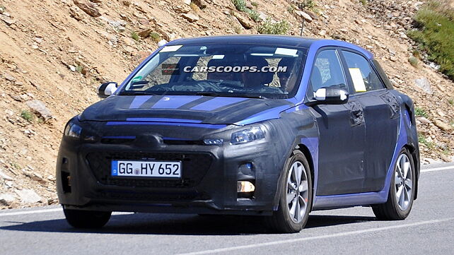 2014 Hyundai i20 spotted testing in Europe