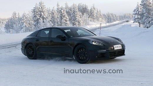 New Porsche Panamera spied testing in Germany
