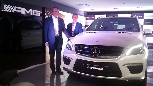Mercedes-Benz ML63 AMG launched in India for Rs 1.49 crore Mercedes-Benz ML63 AMG launched in India for Rs 1.49 crore