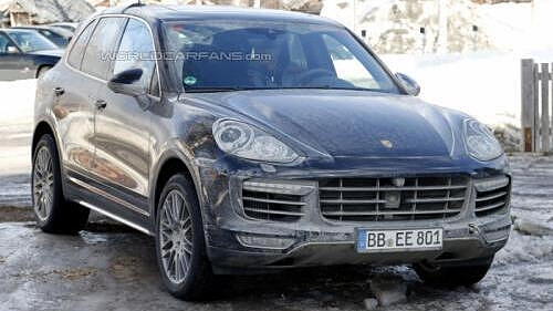 Porsche Cayenne’s 2015 variant spotted testing