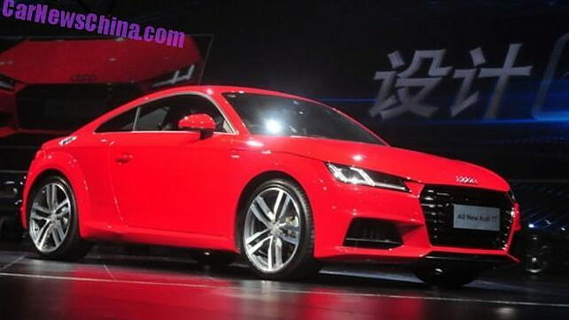 New Audi TT launched in China