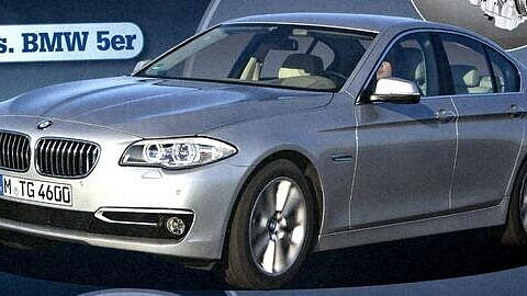 Facelifted BMW 5-Series revealed