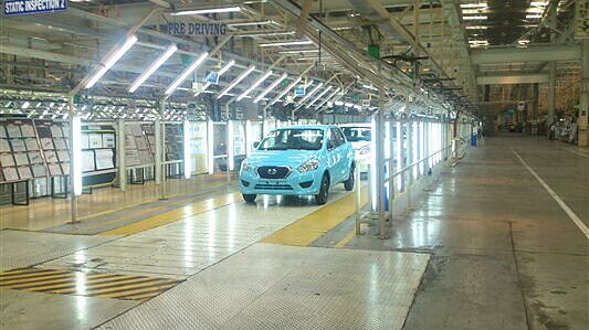First Datsun GO rolls out of the Renault-Nissan facility in Chennai
