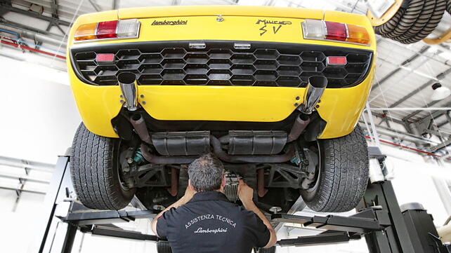 Lamborghini relaunches Restoration Center in Bologna