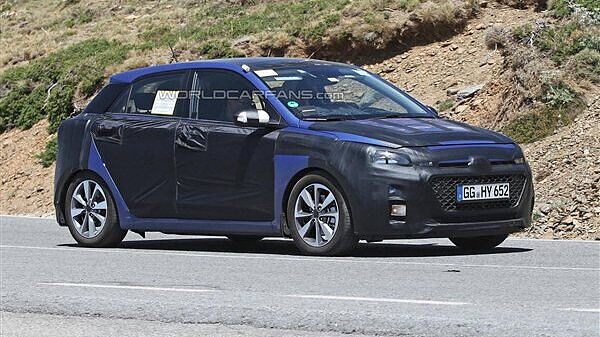 Next generation Hyundai i20 spied testing in Spain