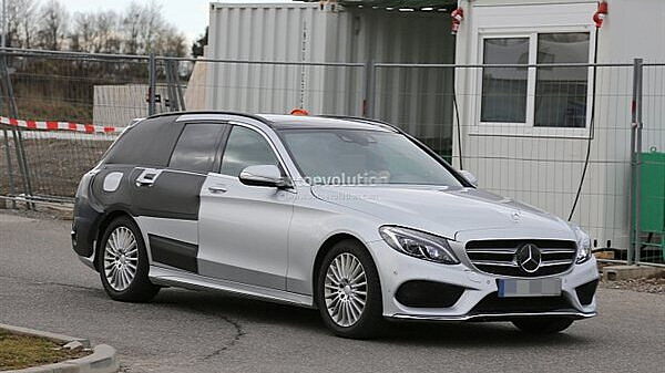 2015 Mercedes Benz C-Class estate spied