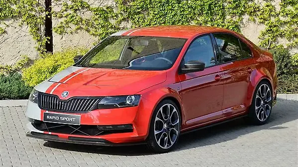 Skoda Rapid Sport revealed at Worthersee festival Skoda Rapid Sport revealed at Worthersee festival