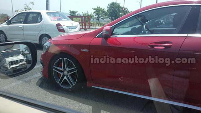 Mercedes-Benz CLA45 AMG spotted in Mumbai; Launch expected in July