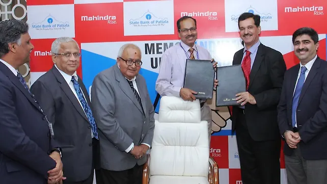 Mahindra ties up with State Bank of Patiala for vehicle financing Mahindra ties up with State Bank of Patiala for vehicle financing