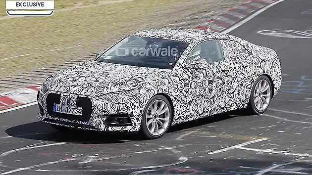 Audi S5 spotted testing at the Nurburgring Audi S5 spotted testing at the Nurburgring