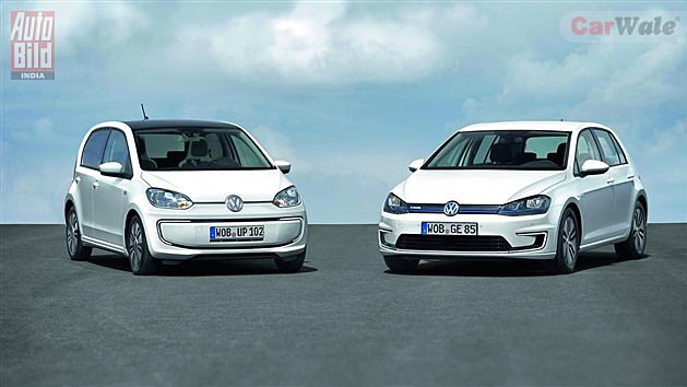 Volkswagen unveils the e-Golf and e-Up! ahead of the Frankfurt Auto Show