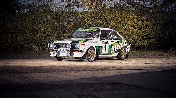 1977 Ford Escort MK2 R1800 tested by Colin Mcrae to be auctioned