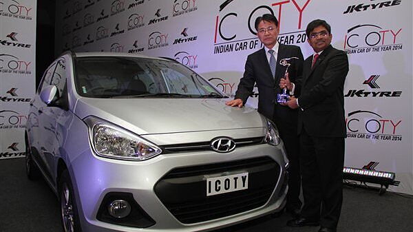 Hyundai Grand i10 awarded Indian Car of the Year 2014
