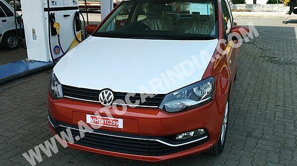 2014 Volkswagen Polo spotted with minimal camouflage