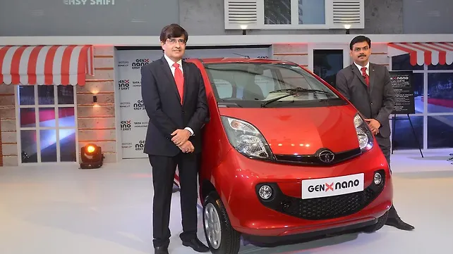 Tata GenX Nano launched in India for Rs 1.99 lakh Tata GenX Nano launched in India for Rs 1.99 lakh