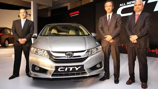 New Honda City with diesel power unveiled New Honda City with diesel power unveiled
