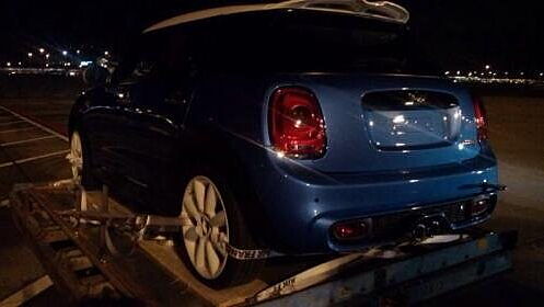 Five-door Mini spied without any camouflage