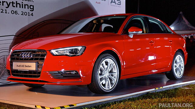 Audi A3 sedan unveiled in Malaysia