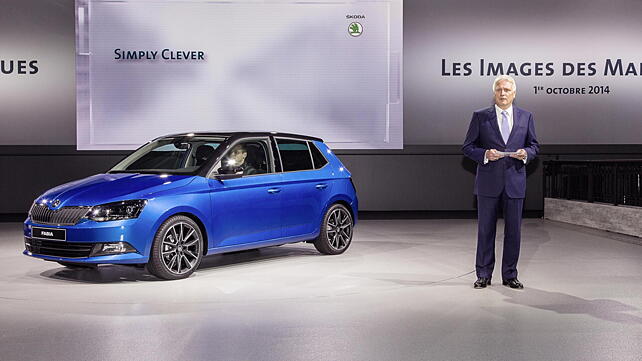 2015 Skoda Fabia revealed at the Paris Motor Show