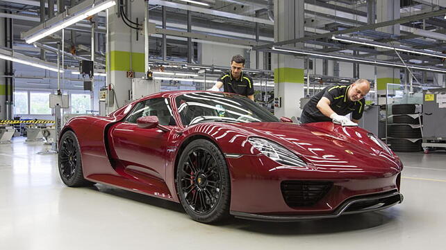 Porsche 918 Spyder production comes to an end