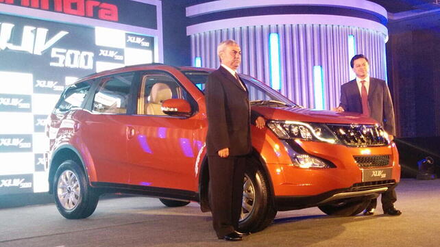 Mahindra launches the new XUV500 in Mumbai at Rs 11.12 lakh