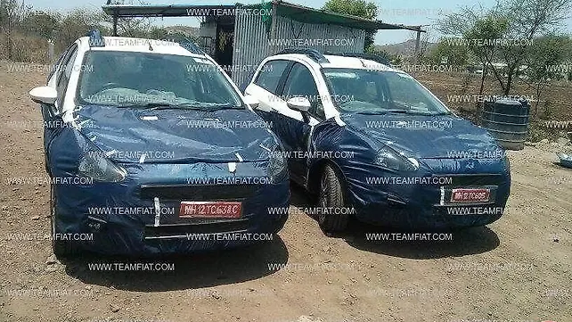Fiat Avventura spotted testing in India Fiat Avventura spotted testing in India