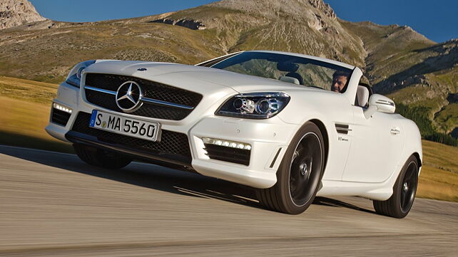 Mercedes-Benz SLK 55AMG to be launched tomorrow