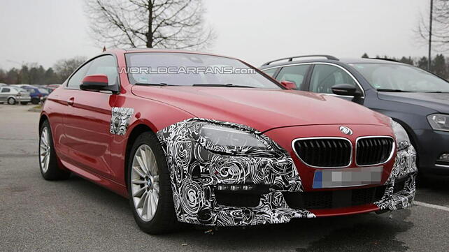 BMW 6 Series facelift spied again