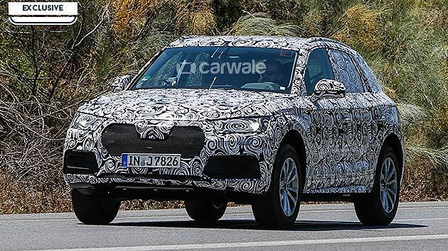 Next-generation Audi Q5 spotted on test