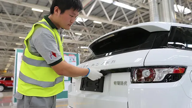 Jaguar Land Rover opens its first manufacturing facility in China Jaguar Land Rover opens its first manufacturing facility in China
