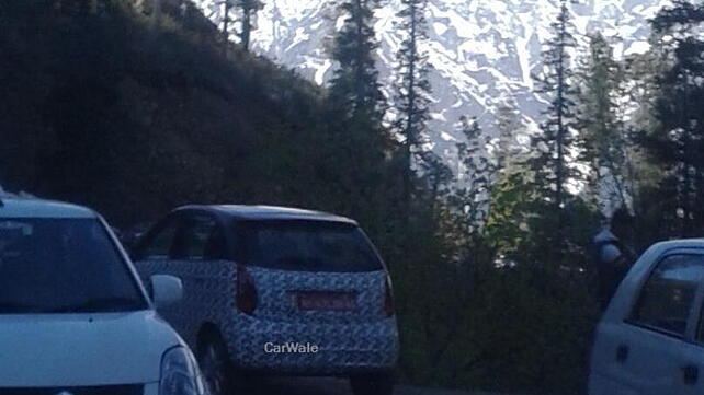 Tata Bolt spotted testing in Manali