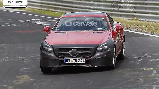 Mercedes-Benz SLC spotted testing at Nurburgring Mercedes-Benz SLC spotted testing at Nurburgring