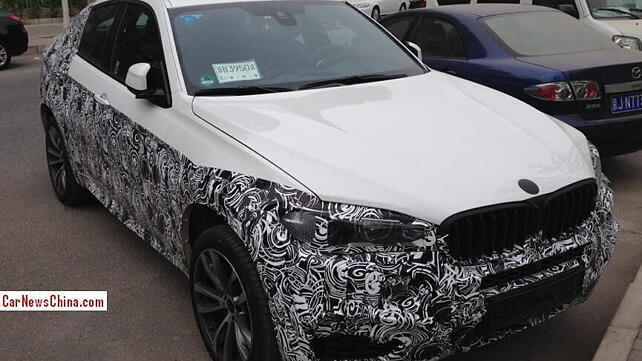 2015 BMW X6 spotted testing in China