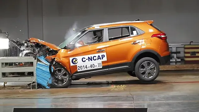 Hyundai ix25 compact SUV scores full marks in crash test Hyundai ix25 compact SUV scores full marks in crash test