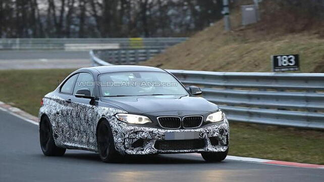 BMW M2 spotted on test again