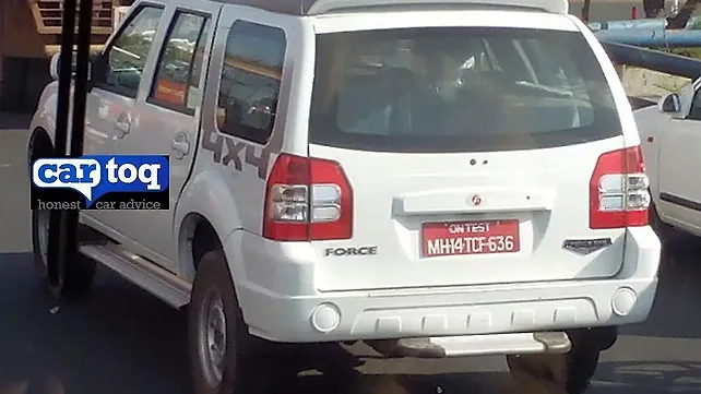 Force One 4x4 With Jump Seats Spotted Testing Carwale Force One 4x4 With Jump Seats Spotted Testing