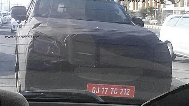 Chevrolet Trailblazer spied testing in India