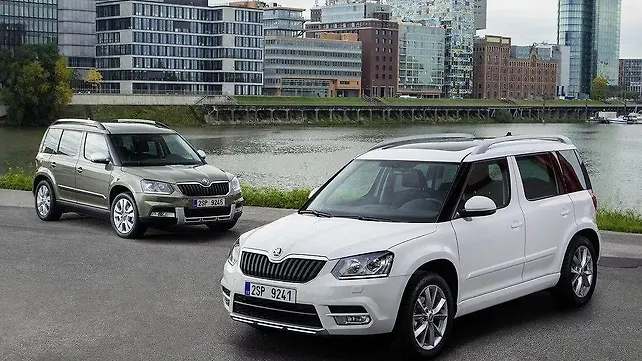 Skoda to launch the Yeti facelift on September 10 Skoda to launch the Yeti facelift on September 10