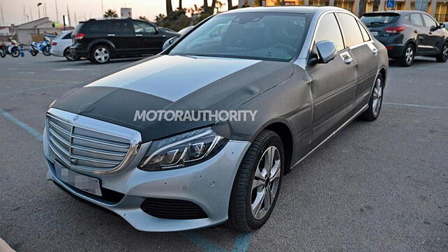 Latest-gen Mercedes-Benz C-Class spied in plug-in hybrid form