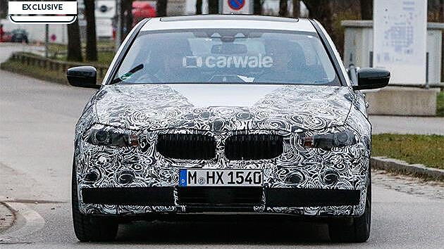 2016 BMW 5 Series spied testing