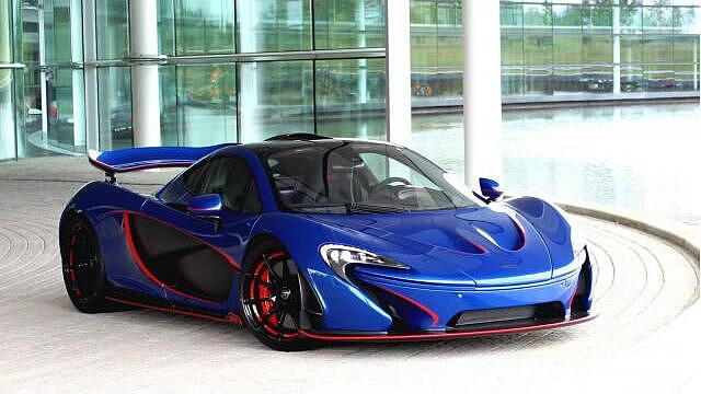 McLaren shows off customised P1