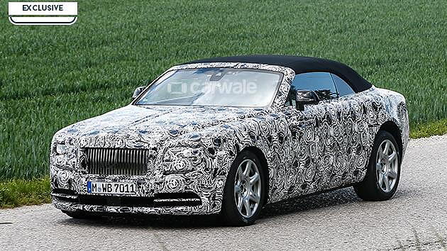 Rolls-Royce Dawn spied in Germany