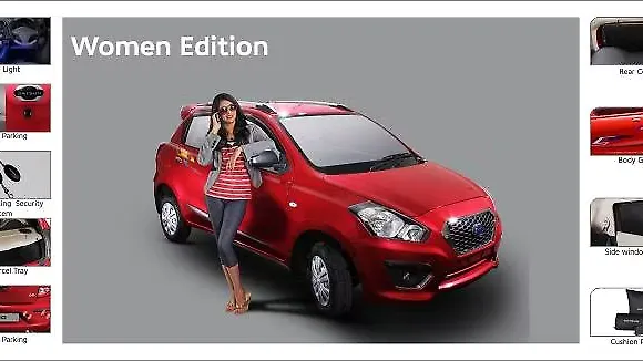 Datsun India also selling the GO Women Edition Datsun India also selling the GO Women Edition
