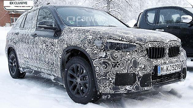 BMW X1 spied up-close