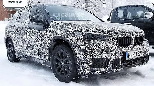BMW X1 spied up-close BMW X1 spied up-close