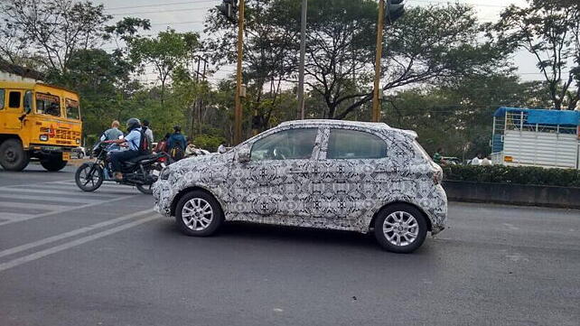 Tata Kite hatchback spotted on test