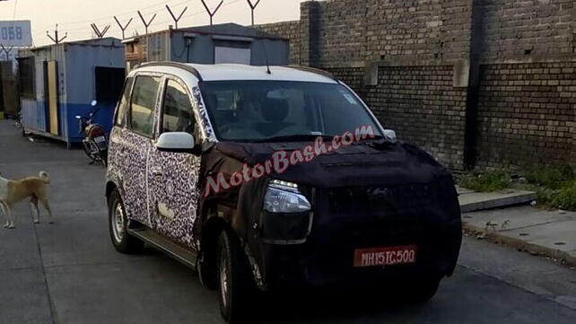 Mahindra Quanto spotted testing