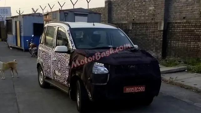Mahindra Quanto spotted testing Mahindra Quanto spotted testing