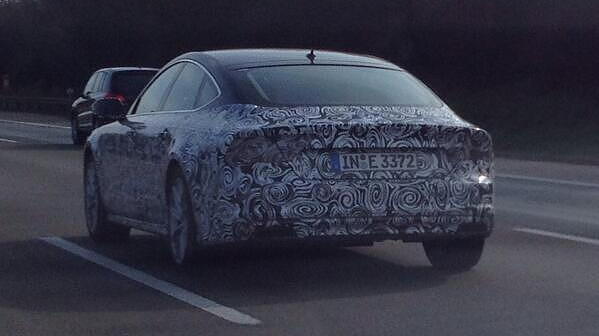 Audi A7 facelift spotted testing 